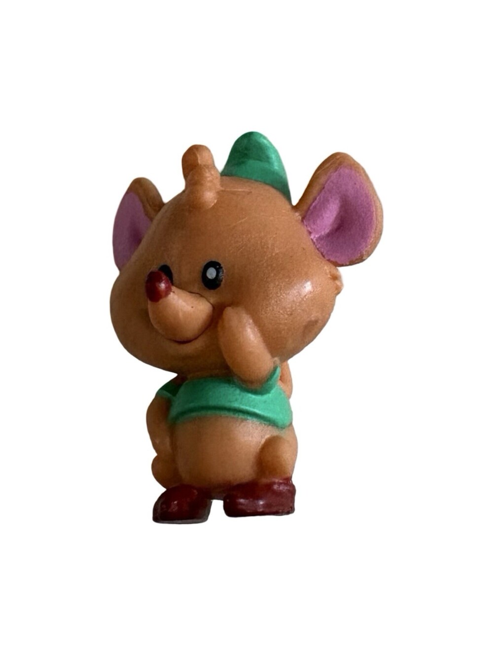 Disney Little Kingdom Cinderella Gus Gus Mouse Miniature PVC Tiny Mini Figure